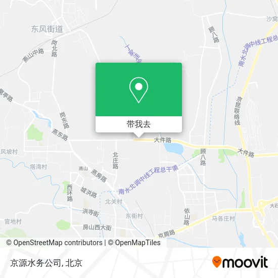 京源水务公司地图
