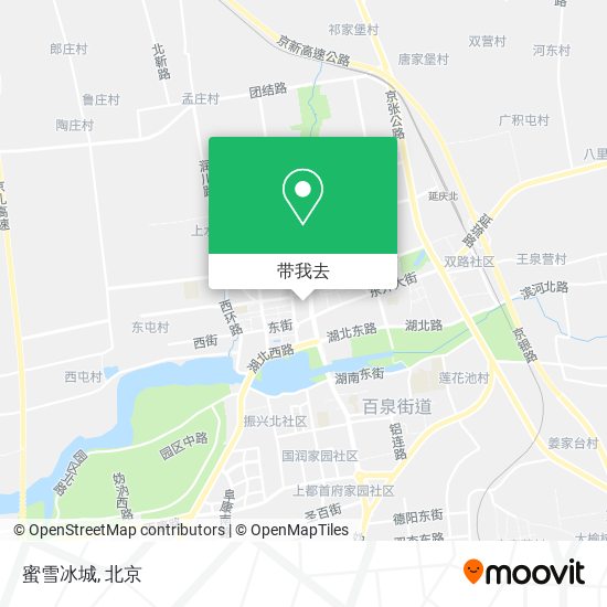 蜜雪冰城地图