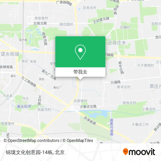 锦珑文化创意园-14栋地图
