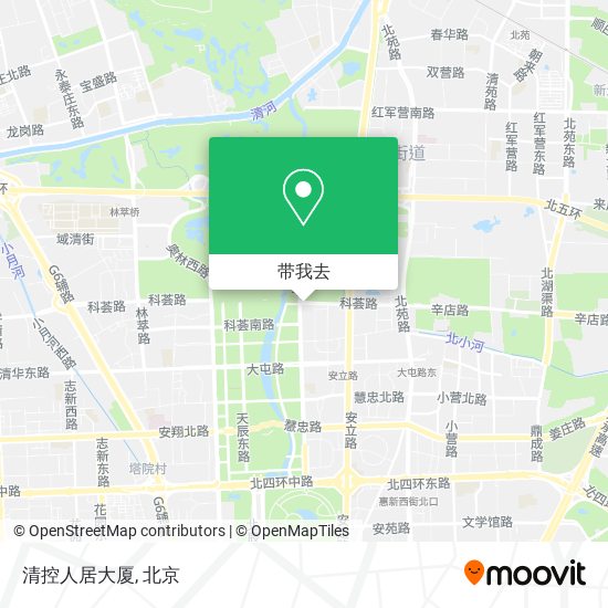 清控人居大厦地图