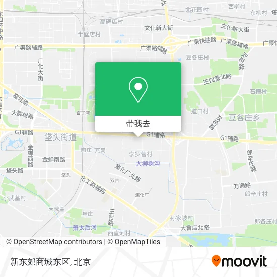 新东郊商城东区地图