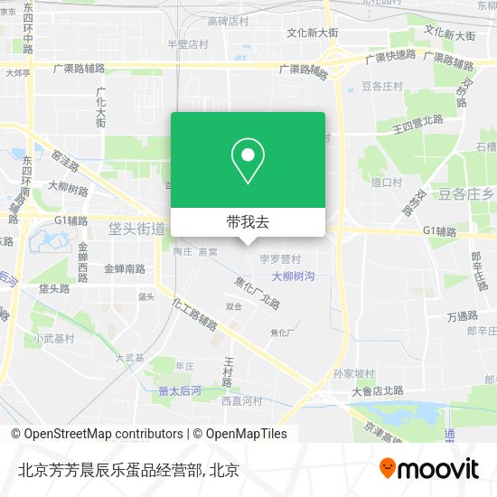 北京芳芳晨辰乐蛋品经营部地图