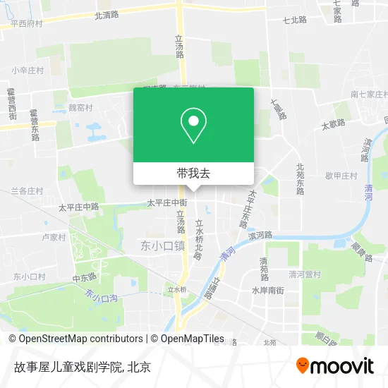 故事屋儿童戏剧学院地图