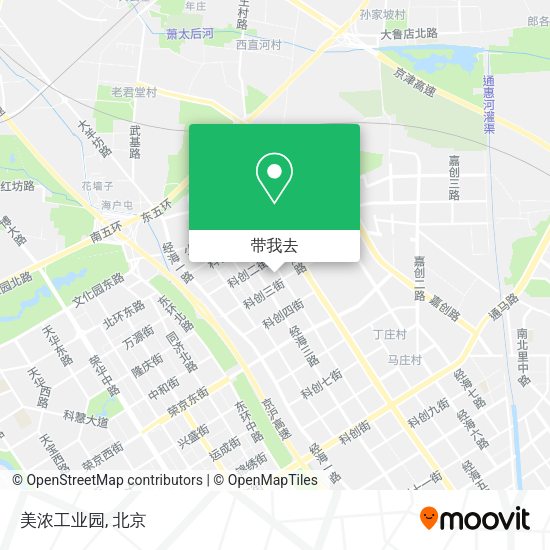 美浓工业园地图
