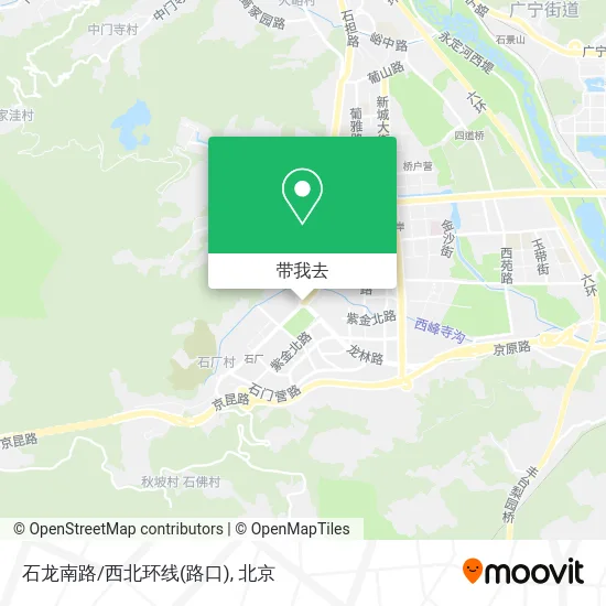 石龙南路/西北环线(路口)地图