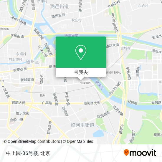 中上园-36号楼地图