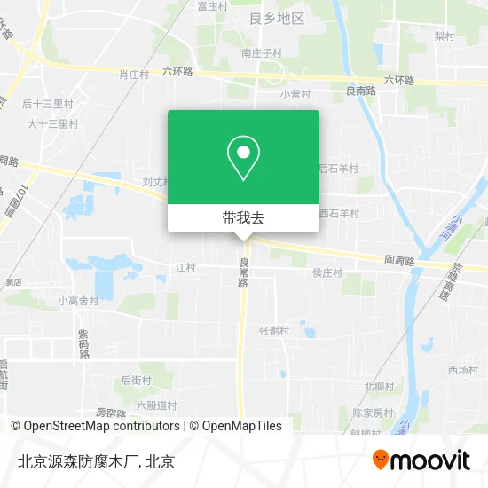 北京源森防腐木厂地图