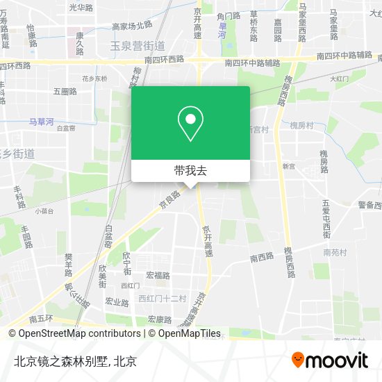 北京镜之森林别墅地图