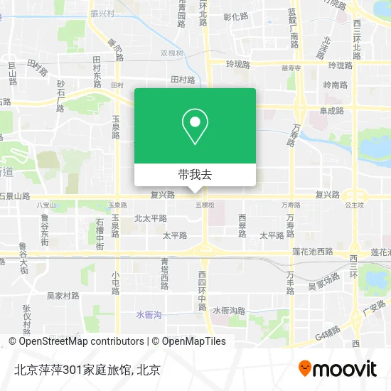 北京萍萍301家庭旅馆地图