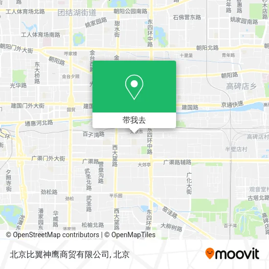 北京比翼神鹰商贸有限公司地图