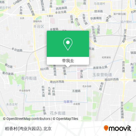 稻香村(鸿业兴园店)地图