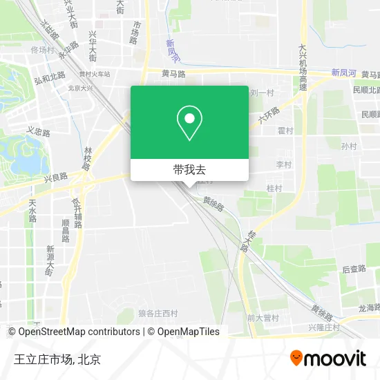 王立庄市场地图