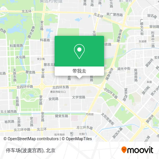 停车场(波庞宫西)地图