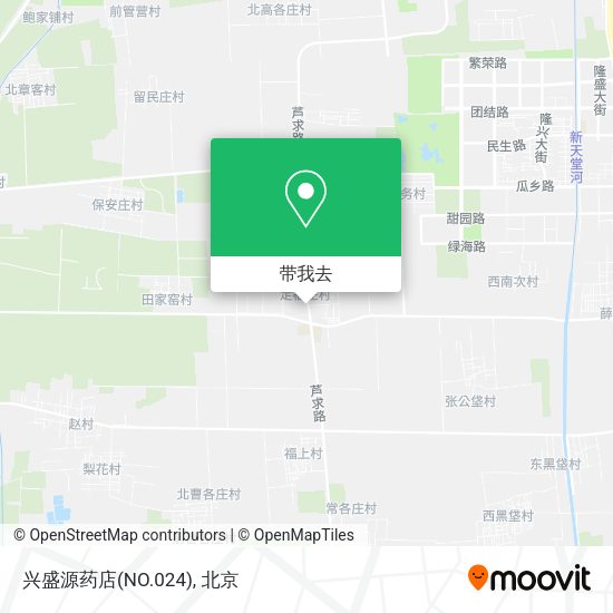 兴盛源药店(NO.024)地图