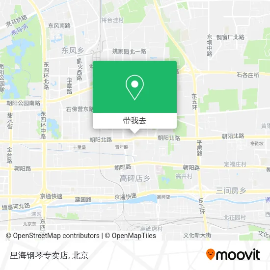 星海钢琴专卖店地图