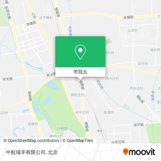 中航瑞丰有限公司地图