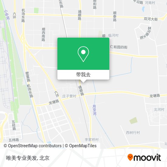 唯美专业美发地图