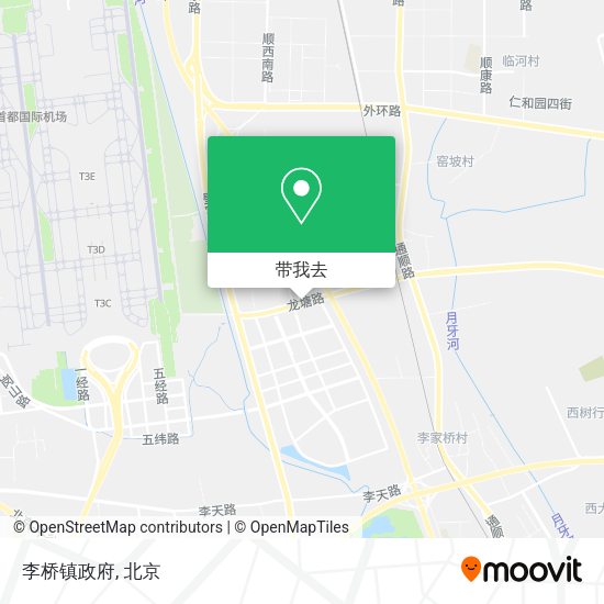 李桥镇政府地图