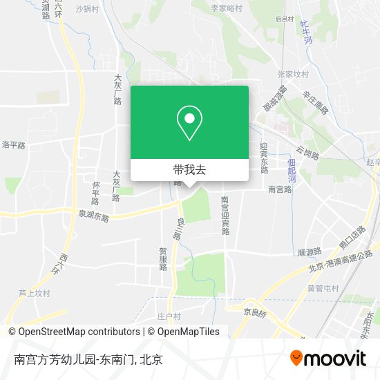 南宫方芳幼儿园-东南门地图