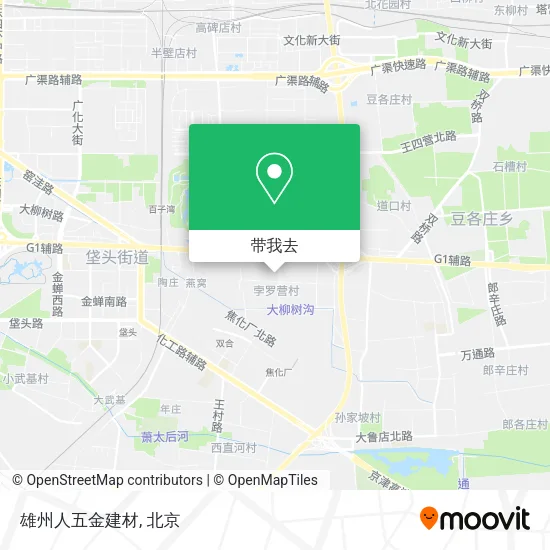 雄州人五金建材地图