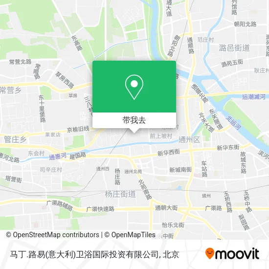 马丁.路易(意大利)卫浴国际投资有限公司地图