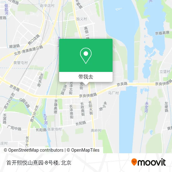 首开熙悦山熹园-8号楼地图