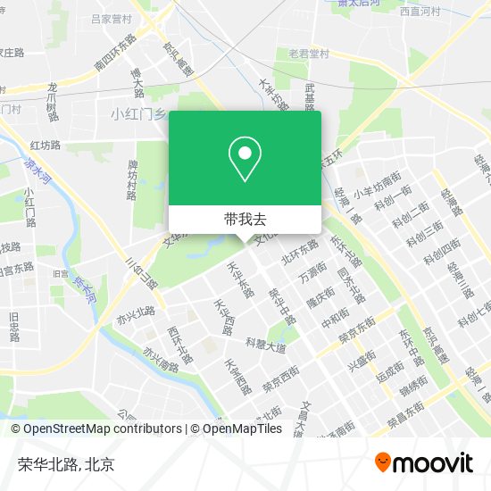 荣华北路地图