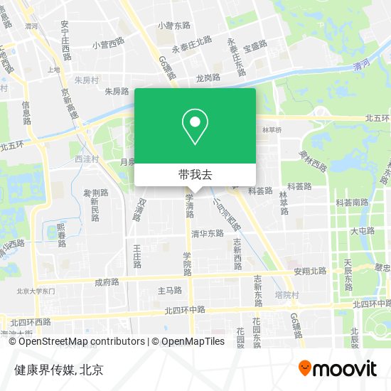 健康界传媒地图