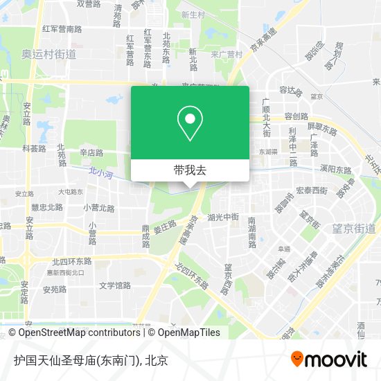 护国天仙圣母庙(东南门)地图