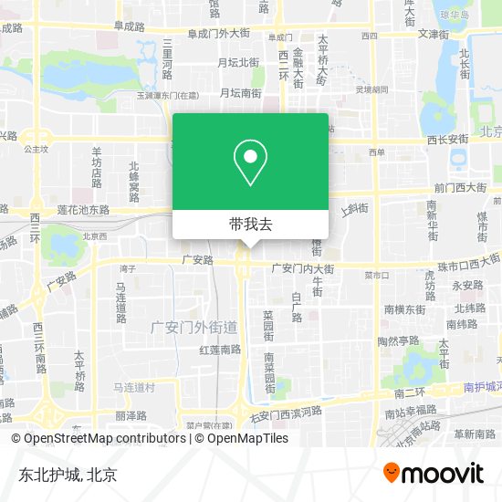 东北护城地图