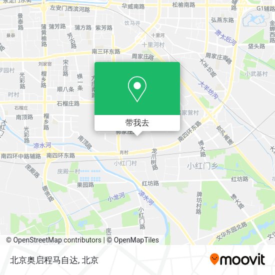 北京奥启程马自达地图