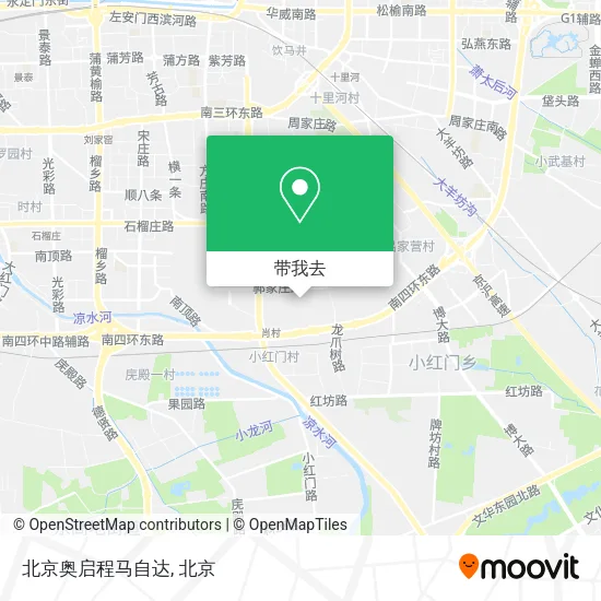 北京奥启程马自达地图