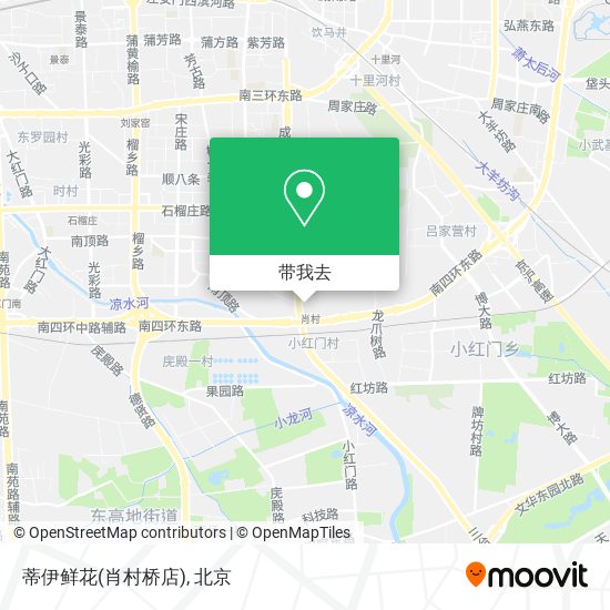 蒂伊鲜花(肖村桥店)地图