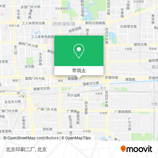 北京印刷二厂地图
