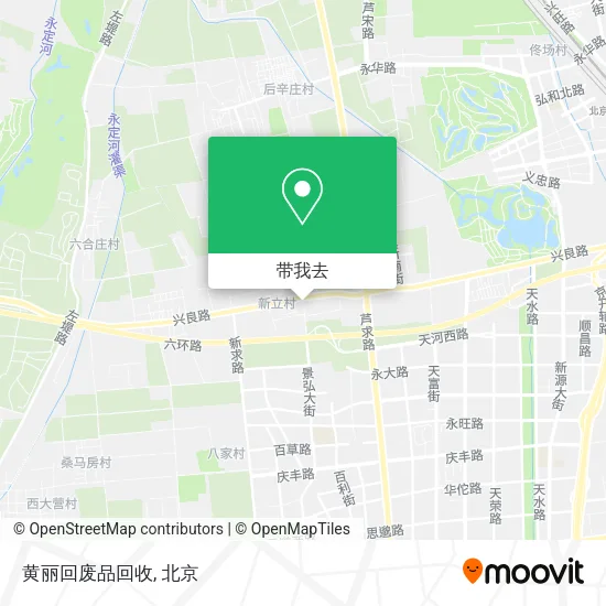 黄丽回废品回收地图