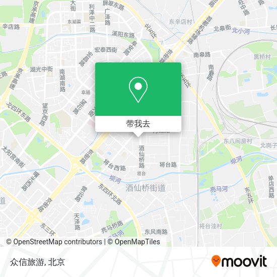 众信旅游地图