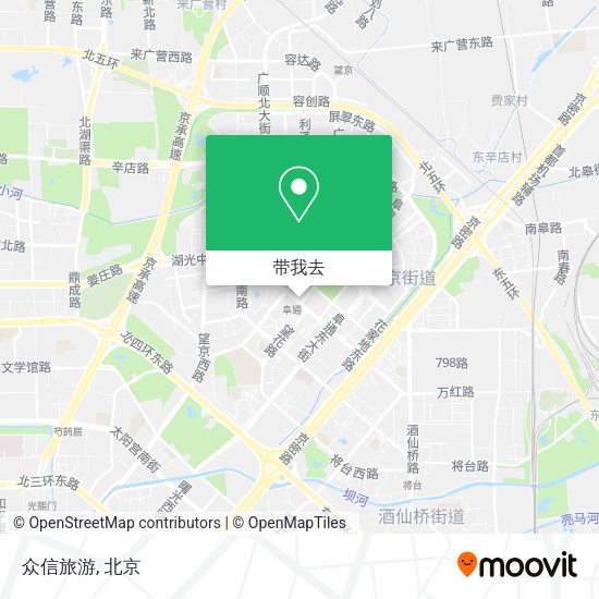 众信旅游地图