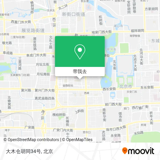 大木仓胡同34号地图