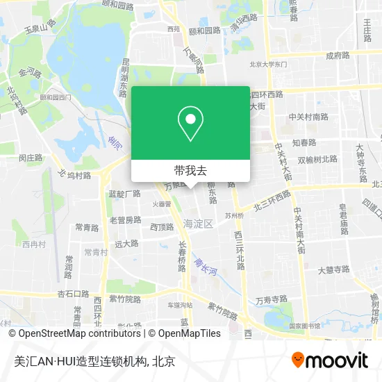 美汇AN·HUI造型连锁机构地图