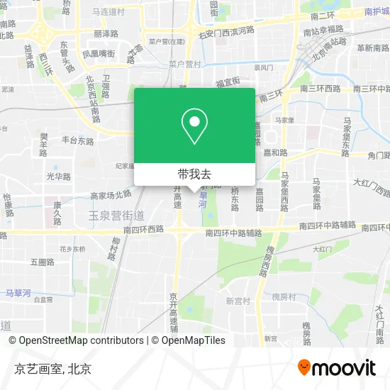 京艺画室地图