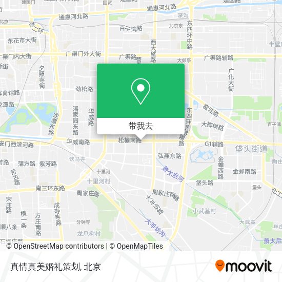 真情真美婚礼策划地图