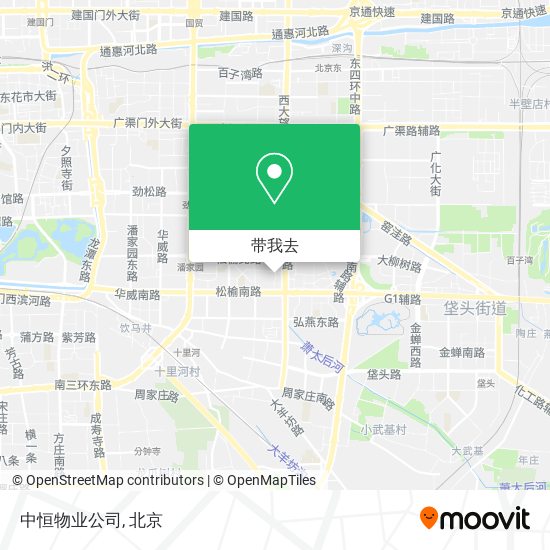 中恒物业公司地图