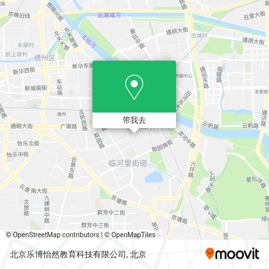 北京乐博怡然教育科技有限公司地图