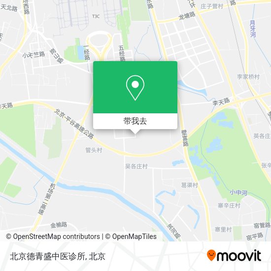 北京德青盛中医诊所地图