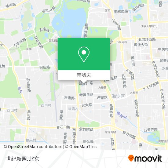 世纪新园地图