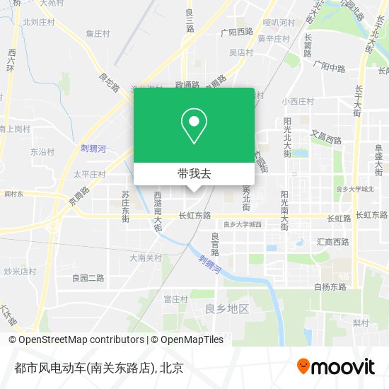 都市风电动车(南关东路店)地图
