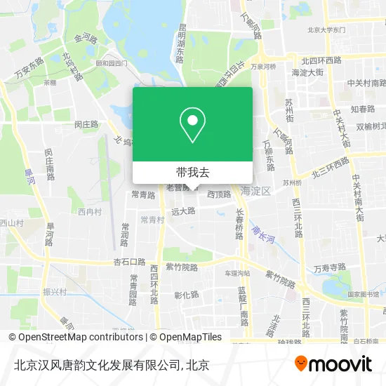 北京汉风唐韵文化发展有限公司地图