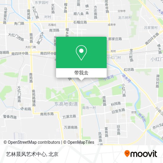 艺林晨风艺术中心地图