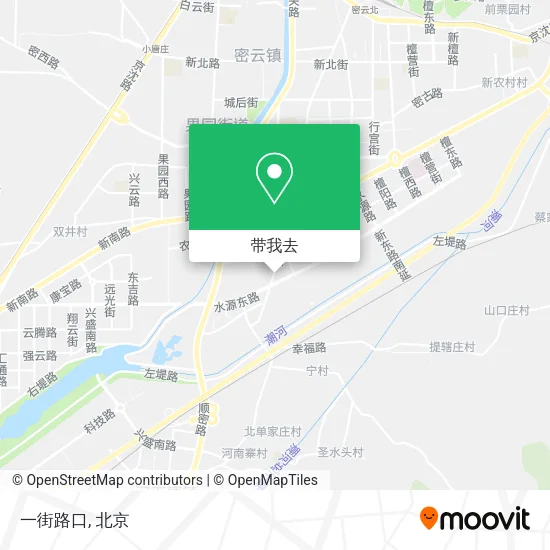 一街路口地图