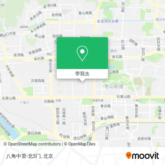 八角中里-北3门地图